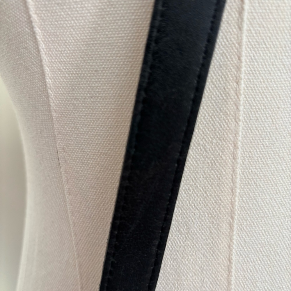 Coach VTG Hippie Flap Crossbody Black Leather Slim Saddle Boho Y2K - Picture 13 of 14